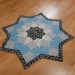 Hvězda kaleidoskop_modrá